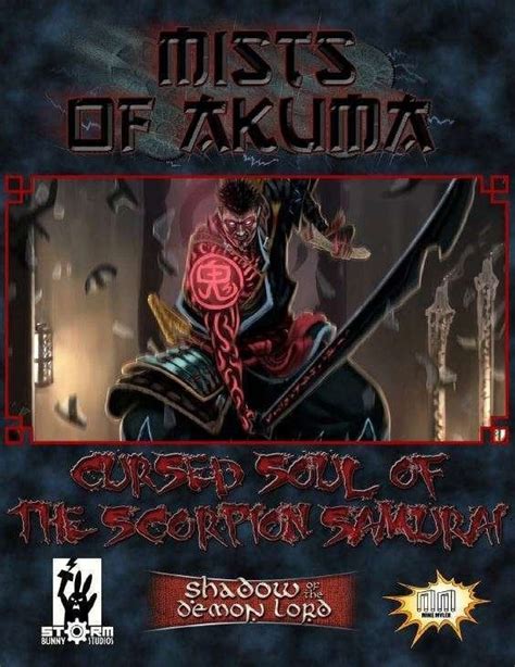 Mists Of Akuma Cursed Soul Of The Scorpion Samurai Shadow Of The