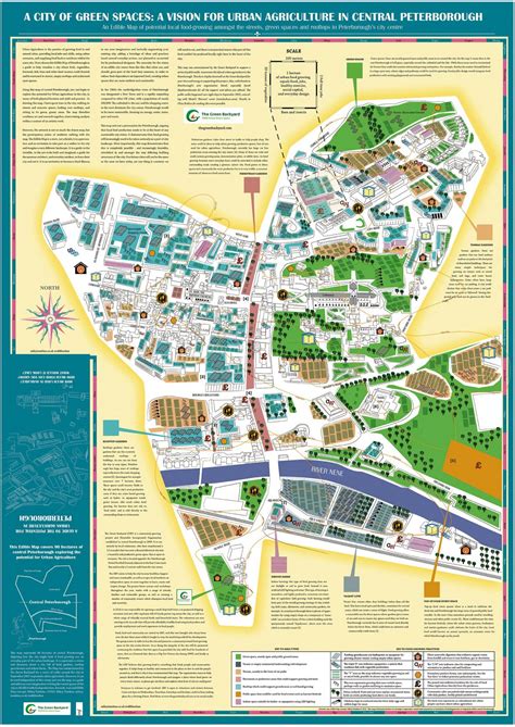Edible Map of Peterborough - Dr. Mikey Tomkins