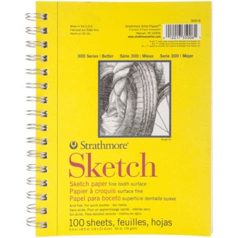 Strathmore Sketch Paper Pad 5.5 X8.5 -100 Sheets, 1 count - Fry’s Food ...