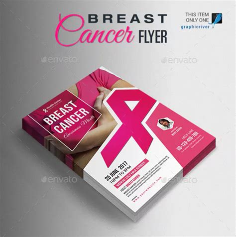 36+ Breast Cancer Flyer Templates | Free & Premium PSD, , Ai, Word ...