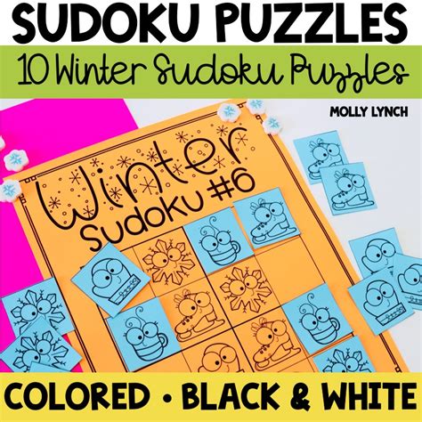 winter sudoku shop lucky learning  molly lynch