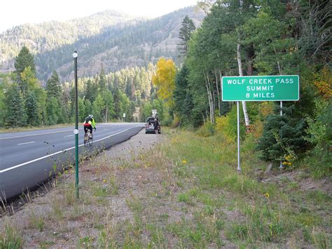 Jody and Janie Ride Bikes: Wolf Creek Pass