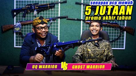 FULL STOK HARGA AKHIR TAHUN PROMO SENAPAN ANGIN PCP GHOST WARRIOR