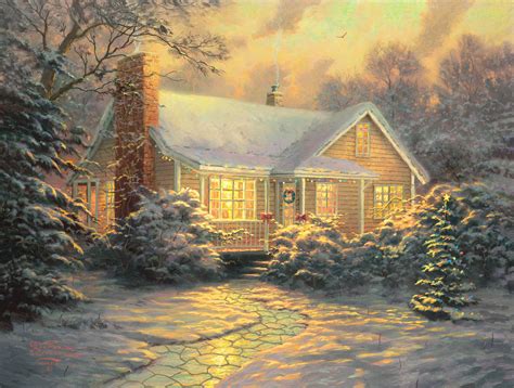 Thomas Kinkade Christmas - Christmas Photo (40841984) - Fanpop