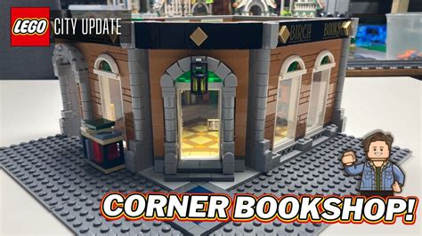 Lego Modular Corner Bookshop Moc Lego City Update Brickland