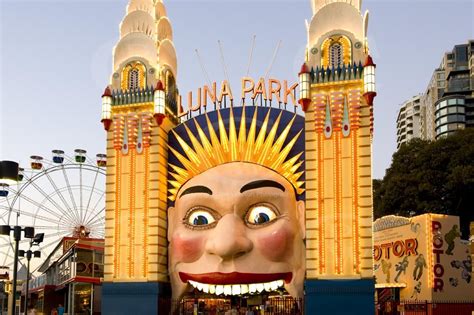 Luna Park Sydney Luna Park Sydney Australia Travel Australia