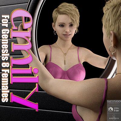 Emily For Genesis 8 Females 3d Models For Daz Studio And Poser