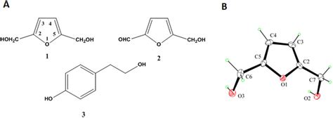 A Structure Of 2 5 Dihydroxymethylfuran 5 Hydroxymethyl 2 Furaldehyde