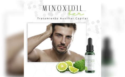 Tratamiento Para Barba Y Cabello Minoxidil 5 Concentrado De Bergamota