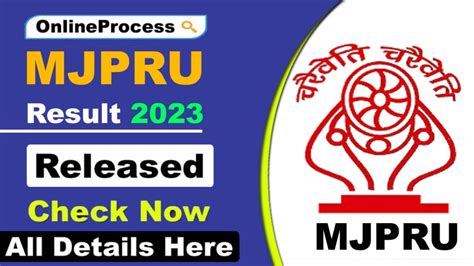 MJPRU Result 2023 Released Check M Sc And BA 3rd Semester On