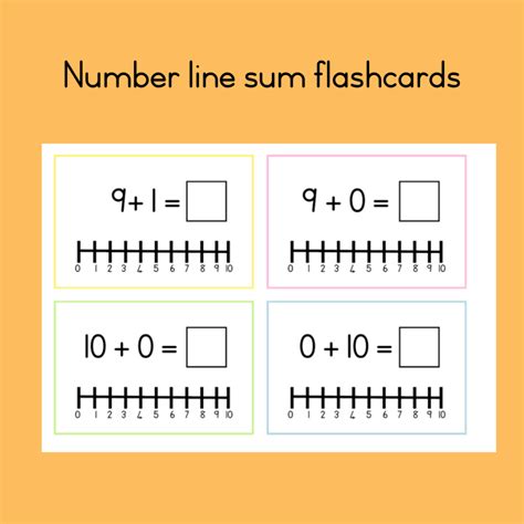 Number Line Flashcards 1 40 • Teacha