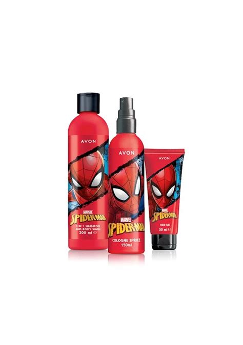 Avon Marvel Spider Man EDC 150 ml Saç Jölesi 50 ml Vücut Şamp