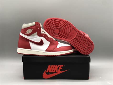 Wmns Air Jordan 1 High OG Chenille Red SneakerCool