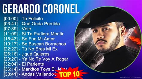 G E R A R D O C O R O N E L Mix Maiores Sucessos Top Alterna