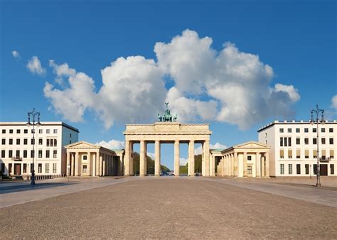 Puerta de brandenburgo en berlín alemania Foto Premium