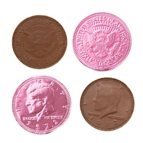 Dark Pink Chocolate Coins - 1 LB Bag • Chocolate Coins • Bulk Chocolate • Oh! Nuts®