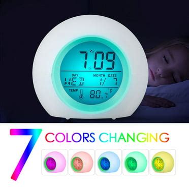 EEEkit Alarm Clock Projector, Kids Sleep Clock, Starry Sky Night Light Star Projection Clock ...