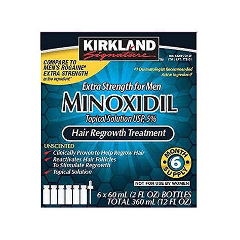 Kirkland Signature Kirkland Signature Minoxidil 5 Percentage Extra