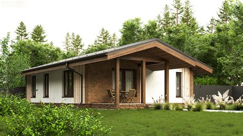 Cottage village on Behance