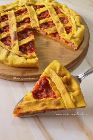 Crostata Salata Con Frolla Alla Zucca