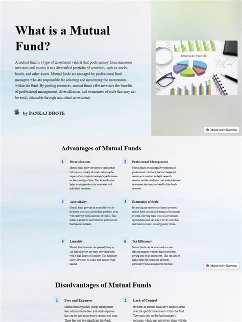 What Is A Mutual Fund | PDF | Investment Fund | Diversification (Finance)
