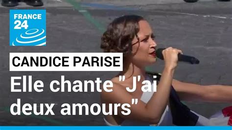 D Fil Militaire Du Juillet Candice Parise Chante J Ai Deux