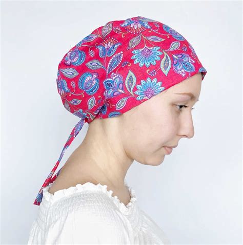 Scrub Cap Pattern Scrub Hat Sewing Pattern Scrub Cap Ponytail Etsy