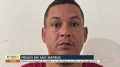 Estv Edi O Homem Preso Era Um Dos L Deres Do Tr Fico De Drogas Na