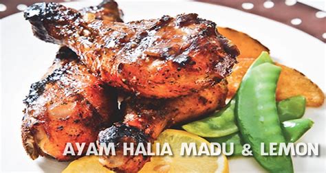 Ayam Halia Madu And Lemon Asap Dapur