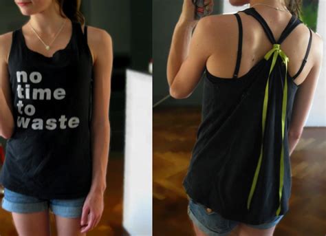 Diy Tank Top From T Shirt Tutorials