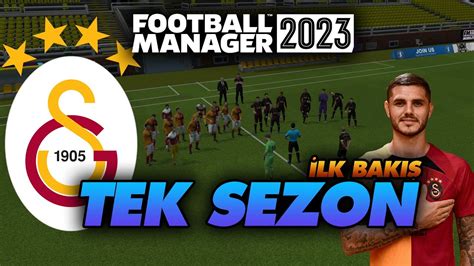 Football Manager Galatasaray Tek Sezon Lk Bak B L M