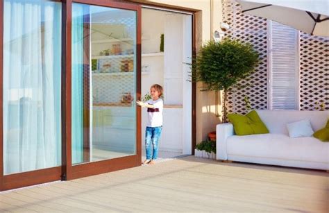 Create space with modern sliding glass doors