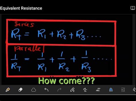 Effective Resistance Formula YouTube