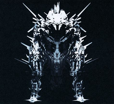 I think this Heisei Mechagodzilla concept art has the anime design beat ...