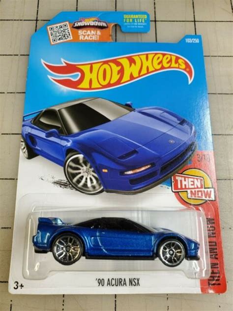 Hot Wheels 90 Acura Nsx Blue Hw Then And Now 310 Ebay