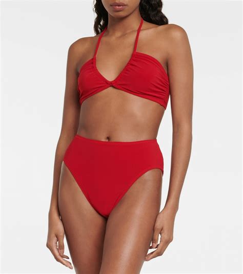 Norma Kamali Jason Bandeau Bikini Top Norma Kamali