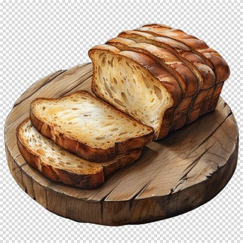 Premium Psd Bread Isolated On Transparent Background