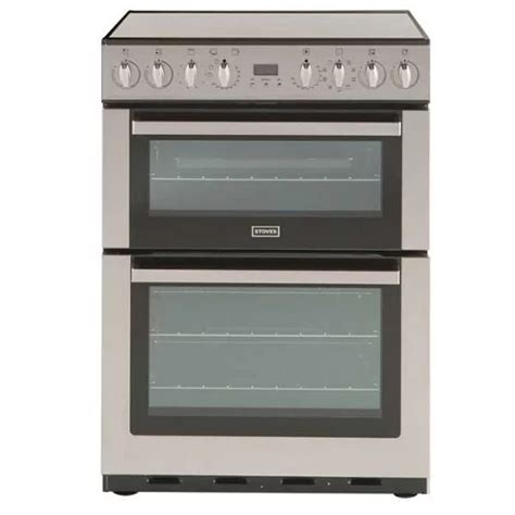 Buy Stoves SEI60MFPGBDESTA 60cm Stainless Steel Electric Cooker Double Oven from our Electric ...