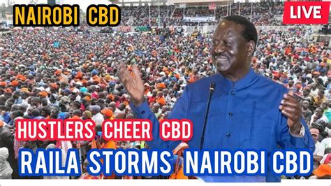 Raila In Nairobi Cbd Anapendwa See His Shoes Polished At Archives