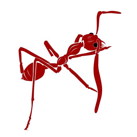 red ant vector or range ant, can be used for logos or other ...