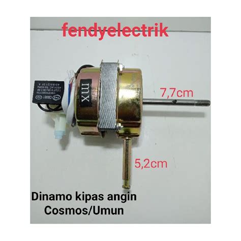 Jual Dinamo Mesin Kipas Angin MX CAPASITOR 1 5 Uf Cosmos Motor Umum RRT