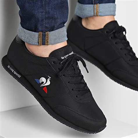 Le Coq Sportif Baskets Racerone Tricolore Black