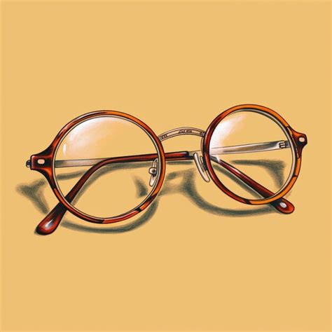 Premium AI Image | a pair of old fashioned glasses with a pair of ...