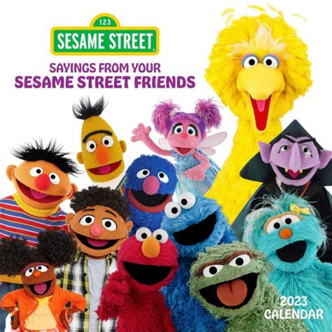 Sesame Street Sayings from Your Sesame Street Friends 2023 Wall ...