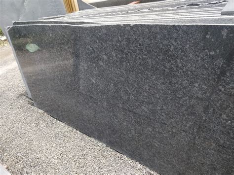 Polished Steel Grey Granite Slabs Rectangular Thickness 25 Mm At