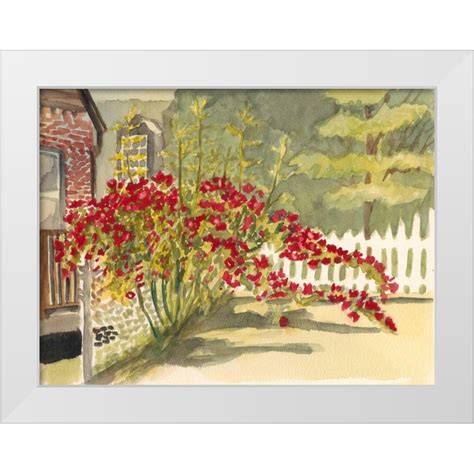 Miller Dianne 14x12 White Modern Wood Framed Museum Art Print Titled