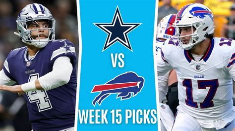 Cowboys vs Bills Best Bets | Week 15 NFL Picks and Predictions