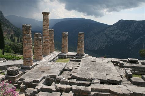 Delphi archaeological site, Greece Free Photo Download | FreeImages