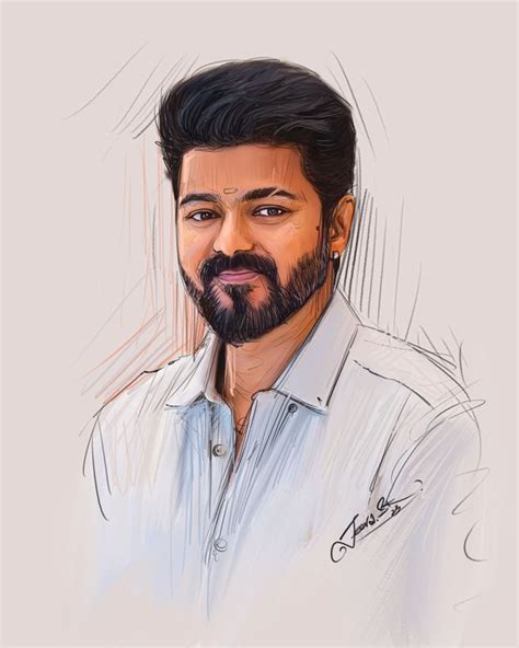 Thalapathy Vijay Digital Art