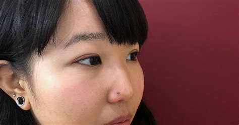 Nine Body Piercing Blog Nostril With Anatometal ノストリル